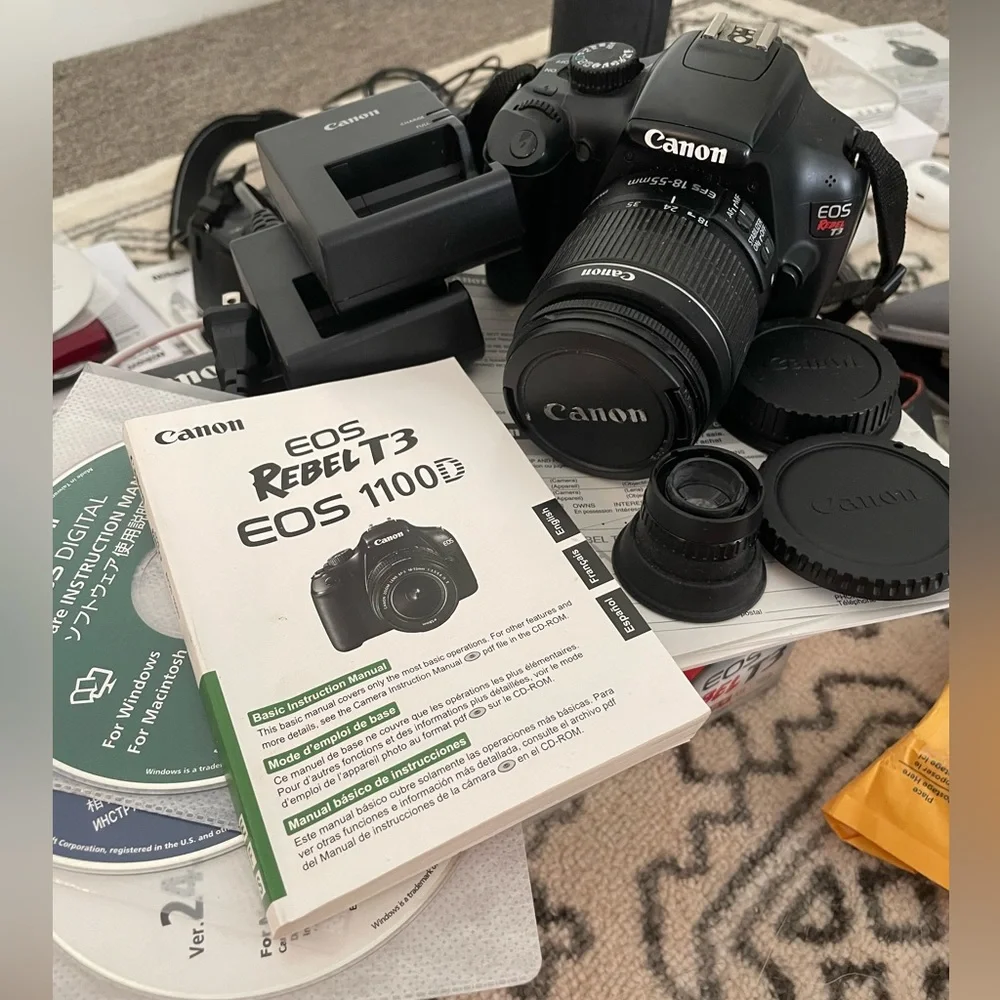 Canon REBEL T3 EOS Camera